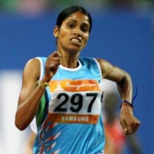 Sudha breaks national record but misses Olympic mark