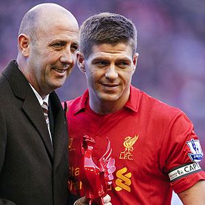 Gerrard makes 600th appearance for Liverpool