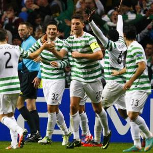 Champions League: Celtic stun Barca, MU reach last 16