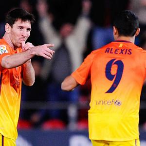 PHOTOS: Messi fires Barca, Suarez to Liverpool's rescue