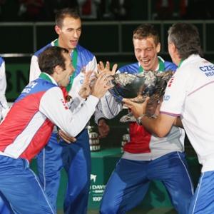 PHOTOS: Czechs lift Davis Cup with victory over Spain