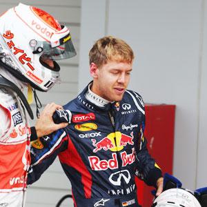 Vettel back on pole in Japanese Bull run