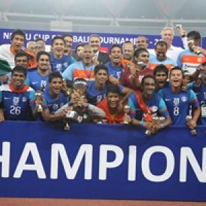 India are Nehru cup champions