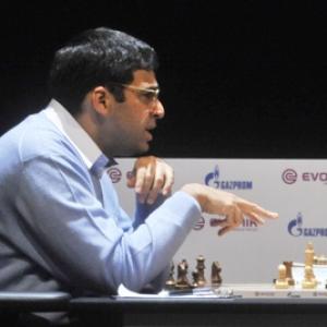 Chess Masters: Vallejo Pons holds Anand in opener