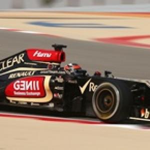 Iceman Raikkonen fastest in Bahrain heat