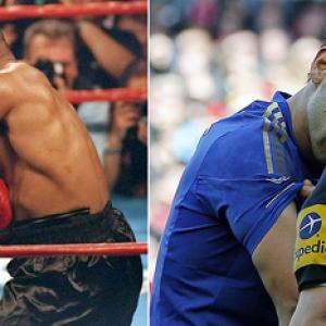 Fangs of fury: Suarez finds new fan in Tyson!