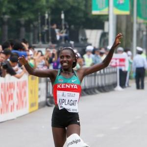 Ethiopian Tsegay wins Delhi half-marathon with course record