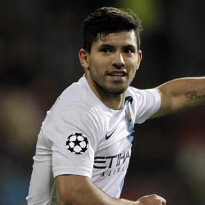 Man City suffer blow as Aguero ruled out for a month