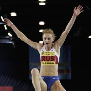 Russian long jumper Kotova suspended for doping