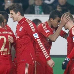 Bayern open 18-point lead with 2-0 win at Wolfsburg
