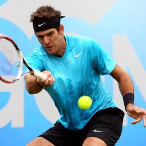 Del Potro on fire as he sets up final with Benneteau