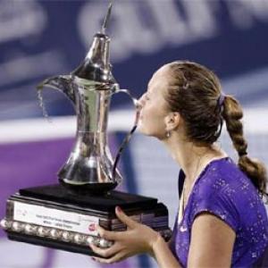 Kvitova claims 10th tour title with Dubai victory
