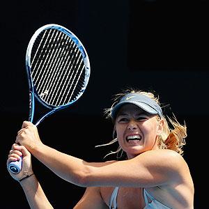 Aus Open: Sharapova punches out Puchkova in 1st round
