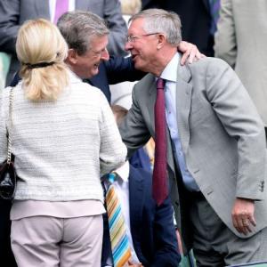 PHOTOS: When Ferguson, Hodgson took time out for Wimbledon