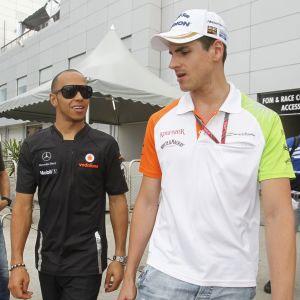 Force India's point streak ends at Germany