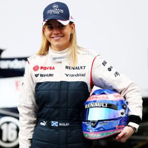 Susie Wolff joins F1 men at Silverstone test