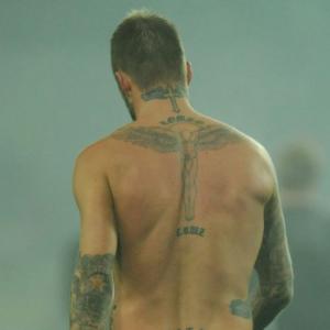 519 David Beckham Tattoo Stock Photos HighRes Pictures and Images   Getty Images