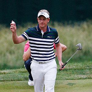 US Open golf: Donald takes top spot on leaderboard