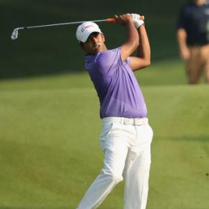 Lahiri finishes strongly to rise to fourth at Queen's Cup