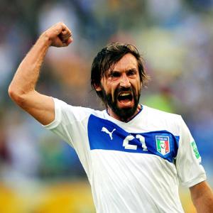 Italian veteran Pirlo shows Brazil what they are missing