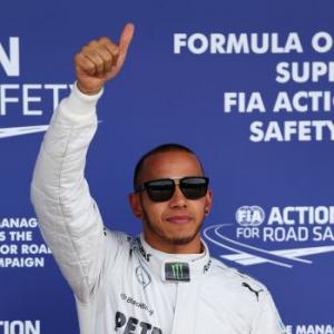 Hamilton takes pole position for British GP