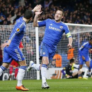 Europa Pix: Chelsea lead English trio into last eight
