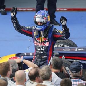 PHOTOS: Vettel seals controversial Malaysia win