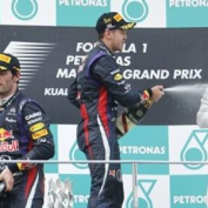 Vettel storms to victory in Malaysian GP thriller