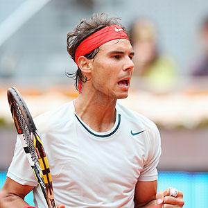 Nadal checks Paire to advance in Madrid