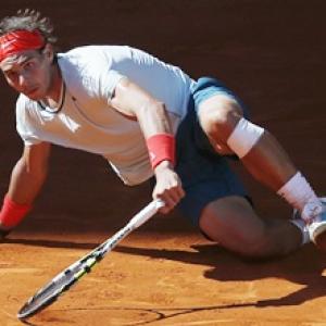 Nadal crushes Andujar to reach Madrid final