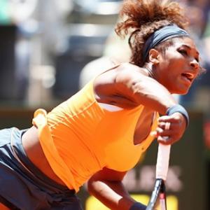 Serena extends winning streak to reach Rome final