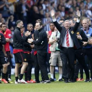 Photos: Ferguson signs off managerial career on a high