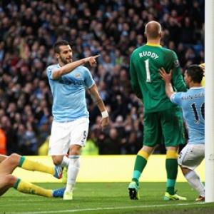 EPL: City and United serve up Manchester win double