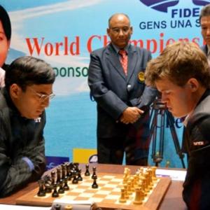 A comfortable draw with black is always very satisfactory: Anand