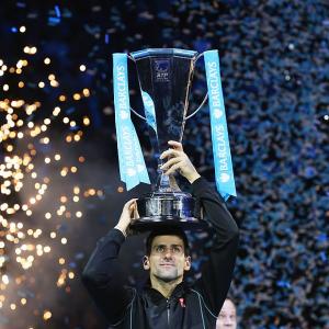 Tour Finals: Djokovic makes Nadal dance and ends year on high