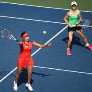 Paes, Sania in semi-finals of China Open