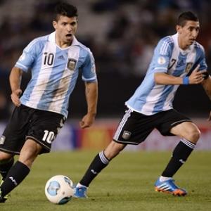 Argentina to face Uruguay without Di Maria and Aguero