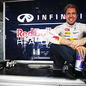 India GP: Vettel leads Red Bull one-two in practice