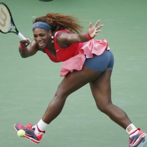 US PHOTOS: Serena beats Stephens as Murray, Djokovic cruise