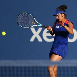 US Open: Sania Mirza-Jie Zheng upset fourth seeds, reach semis