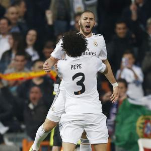 Champions League PHOTOS: Benzema goal gives Real edge over Bayern