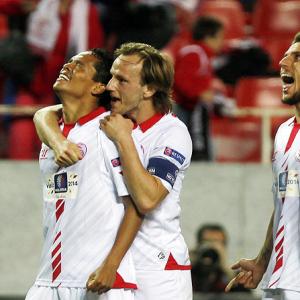 Europa League: Benfica, Sevilla take first leg advantage in semis