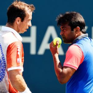 US Open: Paes-Stepanek move into 2nd round
