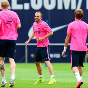 Will Iniesta be fit to play against Chelsea?