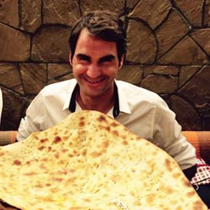 IN PHOTOS: Federer, other tennis stars get a taste of India