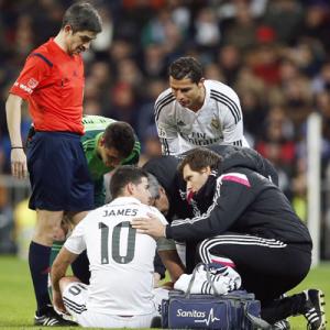 James Rodriguez injury could prompt Real transfer market foray