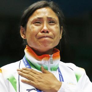 As ban ends... Sarita says she's now 'a better, thinking boxer'