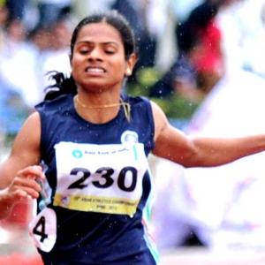 Promising sprinter Dutee to compete in Asian Championships