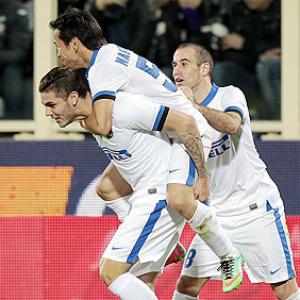 Serie A: Palacio, Icardi star in Inter's 2-1 win over Fiorentina
