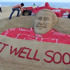 Michael Schumacher won't give up, says family